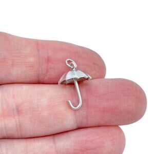 Estate Sterling Silver 925 Umbrella Charm